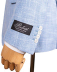 Belvest - Light Blue "Natural Soft" Wool and Silk Jacket JACKETS Belvest
