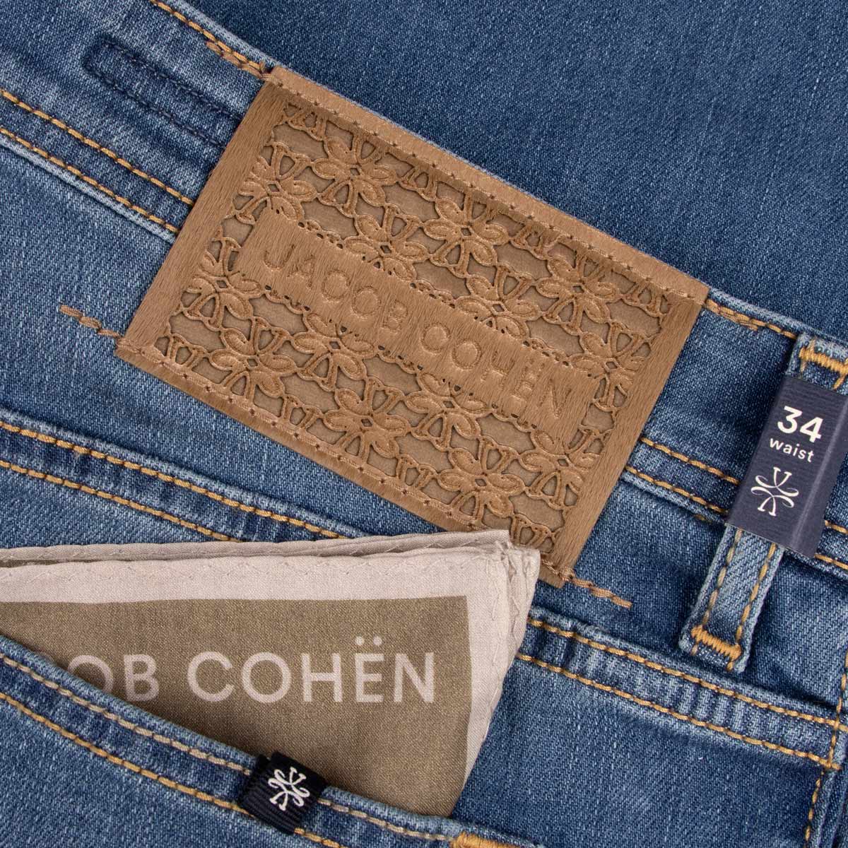 Jacob Cohen - Light Blue 'Bard' Slim Fit Jeans JEANS Jacob Cohen