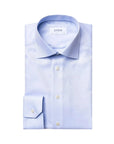Eton - Blue Textured Twill Slim Fit Shirt L/S SHIRTS Eton