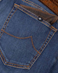 Jacob Cohen - Mid Blue 'Bard' Slim Fit Jeans JEANS Jacob Cohen