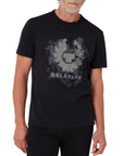 Belstaff - Black Metro Phoenix Jersey Cotton T-shirt TEE SHIRTS Belstaff