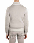 Moorer - Beige 'Arena' Merino Wool Bomber Jacket BLOUSONS MooRER
