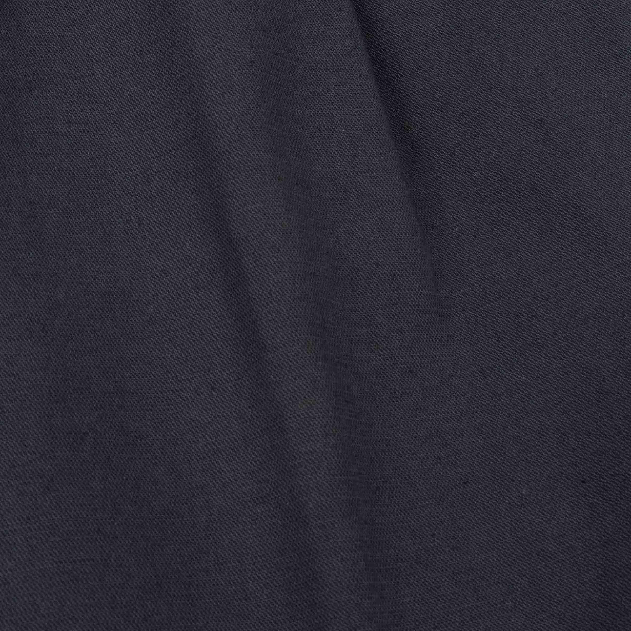 Navy Blue Stretch Cotton & Linen Twill Chinos CASUAL TROUSERS Robert Old