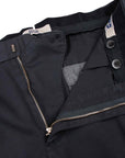 Robert Old - Navy Blue Stretch Cotton & Linen Twill Chinos CASUAL TROUSERS Robert Old