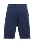 La Martina - Navy Vardan Regular Fit Cotton Twill Chino Shorts SHORTS La Martina