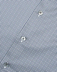 Robert Old - Grey and Navy Weave Print Italian Cotton Long Sleeve Shirt L/S SHIRTS Robert Old