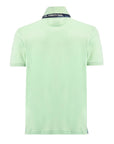 La Martina - Pastel Green Eduardo Cotton Piqué Polo Shirt S/S POLOS La Martina