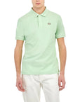 La Martina - Pastel Green Eduardo Cotton Piqué Polo Shirt S/S POLOS La Martina