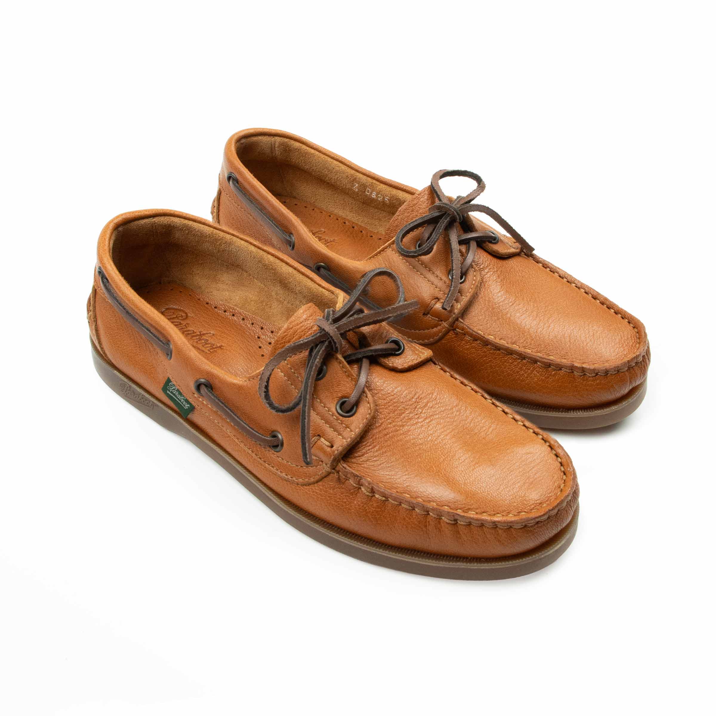 Paraboot - Tan Miel-Cerf Whisky Barth Marine Boat Shoe – Robert