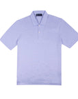 Robert Old - Light Blue 100% Cotton Fine-Stripe Polo S/S POLOS Robert Old
