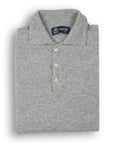 Robert Old - Flannel Oban 3 button 2ply Cashmere Polo Sweater CASHMERE Robert Old