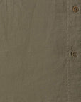 Belstaff - Surplus Green Scale Linen Short Sleeve Shirt S/S SHIRTS Belstaff