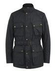 Belstaff - Black Trialmaster Waxed Cotton Jacket BLOUSONS Belstaff