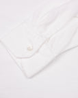 Robert Old - White Piqué Cotton Long Sleeve Polo Shirt RUGBY/LS POLOS Robert Old