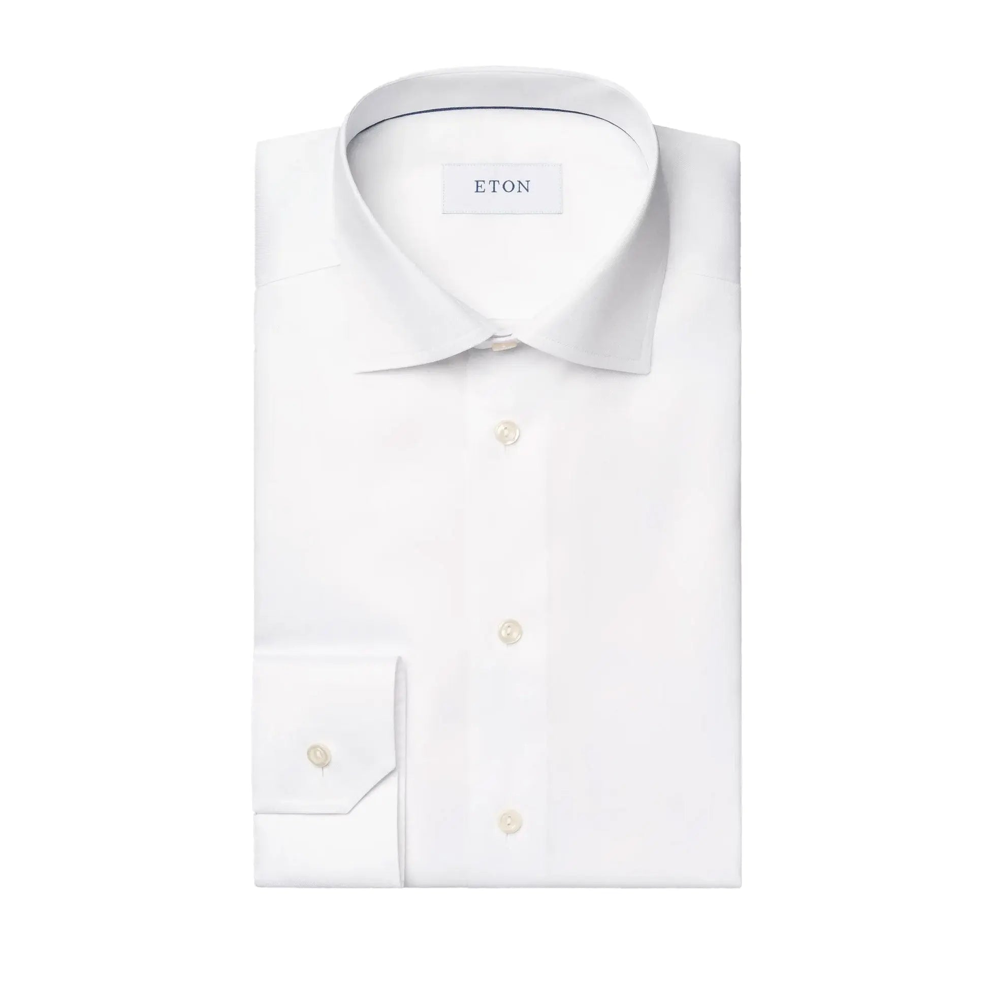 Eton - White Signature Twill Classic Fit Shirt L/S SHIRTS Eton