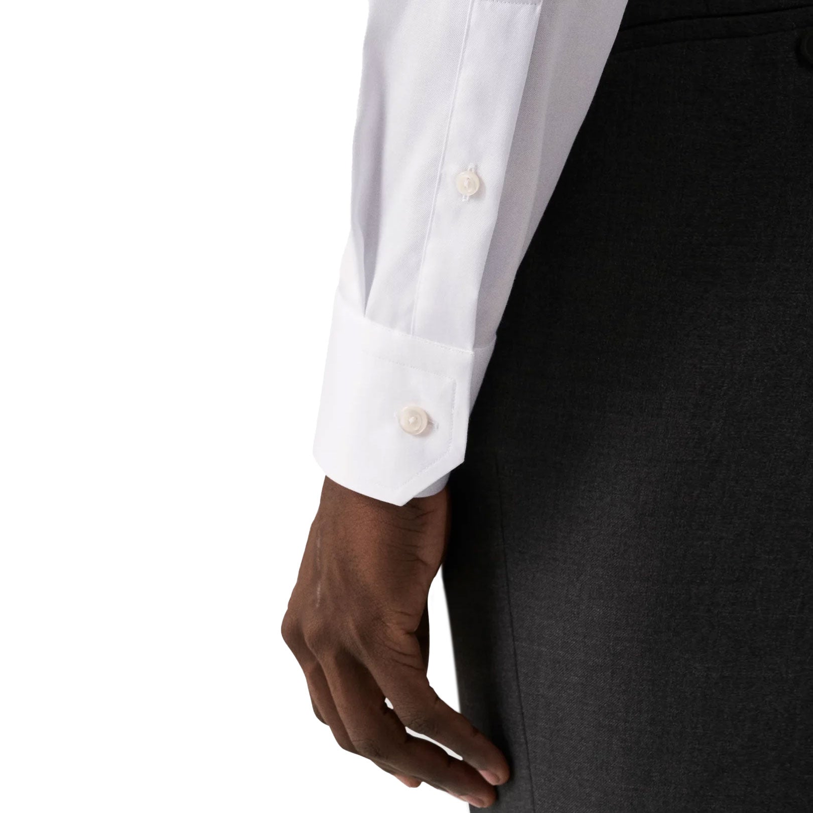 Eton - White Signature Twill Slim Fit Shirt L/S SHIRTS Eton