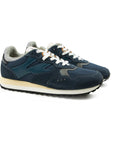 Woolrich - Navy Gravel Sneakers in Nylon with Suede Inserts SHOES WOOLRICH