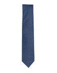 Robert Old - Blue Square Motif 100% Silk Tie TIES/CRAVATS Robert Old
