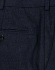 Belvest - Navy Check Italian Wool & Cashmere Suit SUITS Belvest