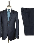 Belvest - Handcrafted Navy Super 130s Suit SUITS Belvest