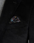 Robert Old - Black Loro Piana Cotton Velvet Jacket JACKETS Robert Old