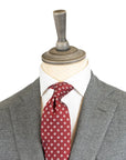 Robert Old - Grey Merino Wool Flannel Suit SUITS Robert Old