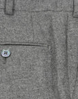 Robert Old - Grey Merino Wool Flannel Suit SUITS Robert Old