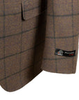 Robert Old - Brown Check Loro Piana 100% Wool Jacket JACKETS Robert Old