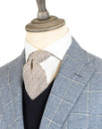 Robert Old - Light Blue Check Virgin Wool & Cashmere Jacket JACKETS Robert Old
