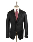 Belvest - Handcrafted Super 150s Black Suit SUITS Belvest