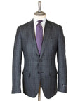 Robert Old - Grey and Purple Check Virgin Wool Suit SUITS Robert Old