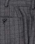 Robert Old - Grey and Purple Check Virgin Wool Suit SUITS Robert Old
