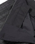 Robert Old - Grey and Purple Check Virgin Wool Suit SUITS Robert Old