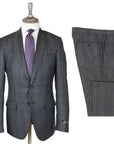 Robert Old - Grey and Purple Check Virgin Wool Suit SUITS Robert Old