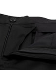 Robert Old - Black Signature Super 110's Wool Regular Fit Trousers FORMAL TROUSERS Robert Old