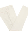 Robert Old - Beige Pure Cotton Loro Piana Slim Trousers FORMAL TROUSERS Robert Old