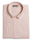 Robert Old - Pink Swiss Cotton & Linen Long Sleeve Shirt L/S SHIRTS Robert Old