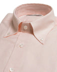 Robert Old - Pink Swiss Cotton & Linen Long Sleeve Shirt L/S SHIRTS Robert Old