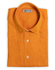 Robert Old - Orange Linen Long Sleeve Shirt L/S SHIRTS Robert Old