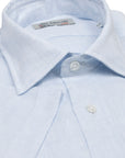 Robert Old - Light Blue Linen Short Sleeve Shirt S/S SHIRTS Robert Old