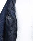 Belvest - Navy "Natural Soft" Silk & Wool Jacket JACKETS Belvest