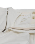 Robert Old - Off-White Slim Fit Stretch Cotton Chino CASUAL TROUSERS Robert Old