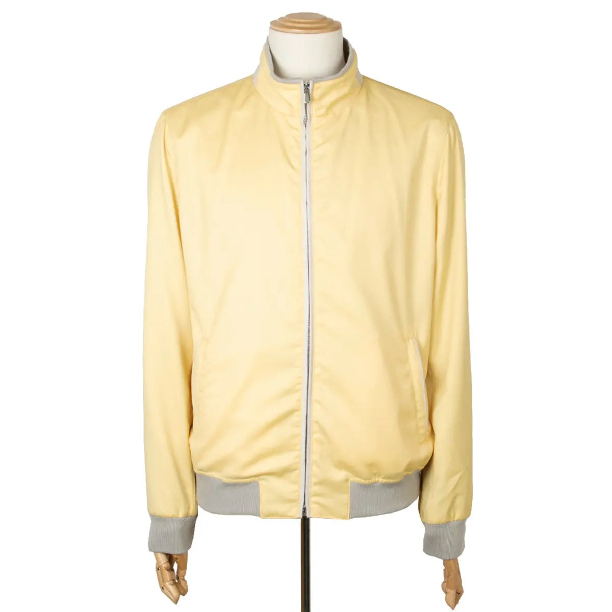 Robert Old - Yellow Wool & Goat Suede Bomber Jacket BLOUSONS Robert Old