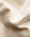 Eton - Cream Jacquard Filo di Scozia Polo Shirt S/S POLOS Eton