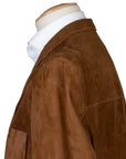 Robert Old - Chestnut Suede Unstructured Blazer LEATHERS Robert Old