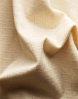 Eton - Off White Geometric Jacquard Filo di Scozia Polo Shirt S/S POLOS Eton