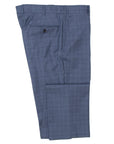 Belvest - Blue Check “Natural Soft” Pure Wool Suit SUITS Belvest