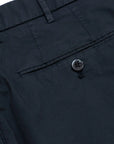Robert Old - Dark Blue Cotton Stretch Slim Fit Chino Shorts SHORTS Robert Old