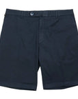 Robert Old - Dark Blue Cotton Stretch Slim Fit Chino Shorts SHORTS Robert Old