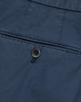 Robert Old - Indigo Blue Cotton Stretch Slim Fit Chino Shorts SHORTS Robert Old